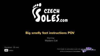 Big Smelly Feet Instructions POV (stinky Feet, POV Foot Worship, Big Feet, POV Feet, Socks, Soles) 1