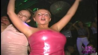 Hot Upskirts and Downblouse at a Local Club 3