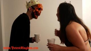 Hooking up at a Halloween Party 1
