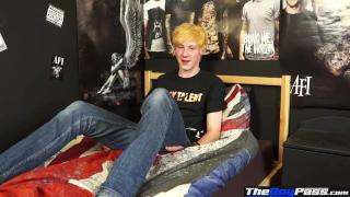 The Boy Pass - Cute 18 Year old Jerks his Uncut Dick 4