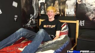 The Boy Pass - Cute 18 Year old Jerks his Uncut Dick 6