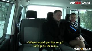 FuckedInTraffic - Ander Ways Horny Czech MILF Fucks Driver in the Parking Lot 2