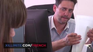 French Teen Luna Rival Anal Fucked on the Desk 2