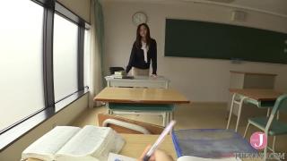 Naughty Japanese Teacher Lets her Student Touch her Body - Mayumi Yamanaka [bmay_012_001] 2