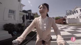 Pretty Asian Babe Gets Filmed Upskirt while Riding Bicycle 2