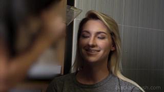 24 Year old Dental Assist Lilly Gets her first BBC Creampie 1