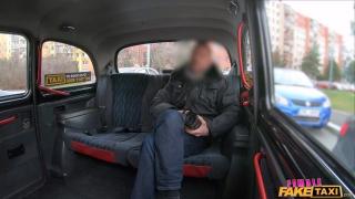 Fake Female Taxi - Busty Taxi Driver Jasmine Jae getting her Pussy Pounded in the back Seat 3