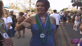 Great Daytime Flashing at Key West Halloween Party 10