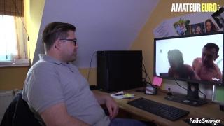 ReifeSwinger - Adrienne Kiss Busty Mature German Slut Rough Sex with her Neighbour - AMATEUREURO 2
