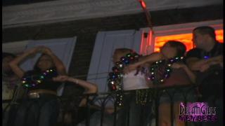 Great Balcony Titties on Bourbon St 9