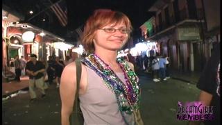 Shy Girls let Loose on Bourbon St at Mardi Gras 8