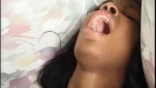 Gorgeous Ebony Teen Cheerleader Sucks and Rides a Big Black Dick 8