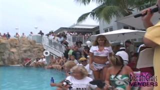 MILF Wet T Contest at Swinger Pool Party Part 1 4