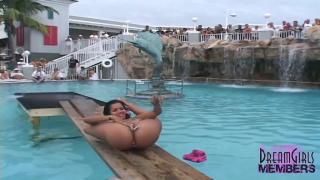MILF Wet T Contest at Swinger Pool Party Part 1 8