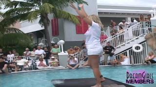 MILF Wet T Contest at Swinger Pool Party Part 1 6