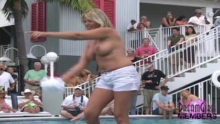 MILF Wet T Contest at Swinger Pool Party Part 1 7