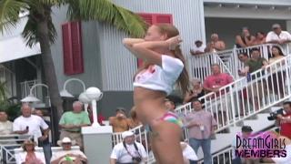 MILF Wet T Contest at Swinger Pool Party Part 1 9