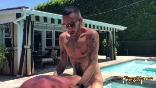 Hot Muscle Ass Fucked Pool Side LetThemWatch 8