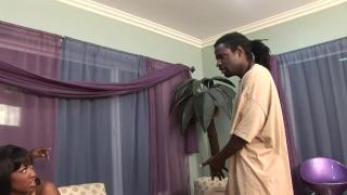 Ebony Skin Misses the Delivery of the Package and to Apologize she Gets Fucked in her Hot and Eager 6