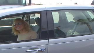 Sexy Blonde followed in the Car and Convinced to get Fucked while being Filmed 2