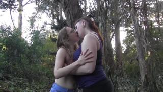 In a Beautiful Forest two Girls Masturbate Deep 4