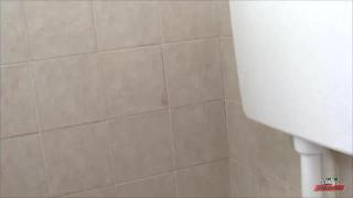 Amateur Sex in the Bathroom Film me while I Piss and then Lick my Wet Pussy 2
