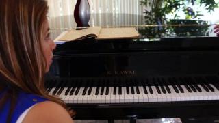 In Addition to the Piano, the Girl also knows how to Lick Pussy 1