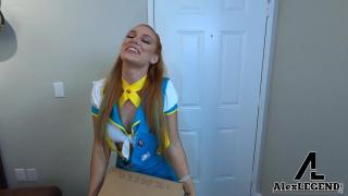 Girl Scout Gets Creampied by Stranger while Selling Cookies in her Neighborhood! 2