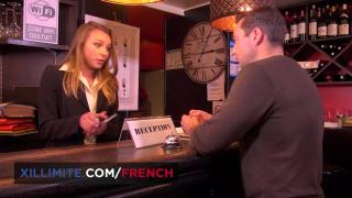 Anal Sex with Hot Blond French Receptionist Angel Emily 2