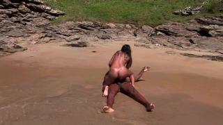 Very Sexy Brunette Takes her Friend to the Beach to get Fucked in her Eager and always Wet Cunt 11