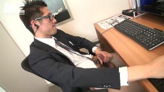 This Handsome Office Worker needs a Break to Knock one Out! 12
