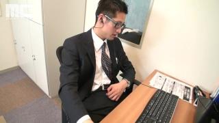 This Handsome Office Worker needs a Break to Knock one Out! 5