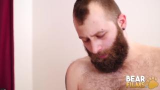 BEARFILMS Donathan Dramis Pinned and Fucked by Young Bear Claudio White 12