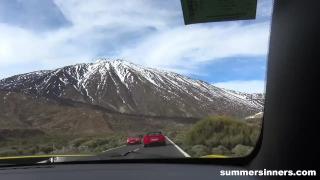 7 Naked Girls in the Mountains + Car Sex with Bianca Ferrero - by SummerSinners 3