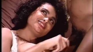 Curly Hair Busty MILF Gets her Pussy Creampied by a Big Black Cock 9