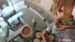 Tiny Teen Kenzie Reeves wants a Big Creampie for Thanksgiving 3
