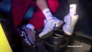 892 Slut Fucked and Submissed Totthe Sneakers of Top Scally Lad in Cruisintg 1