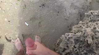 An Israeli Man Sucks on an Israeli Man at the Beach 12