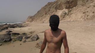 Arab Sucks for an Israeli Man on the Beach in Tel Aviv 1
