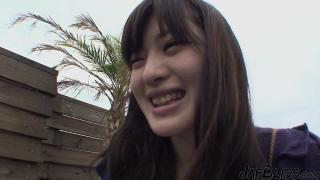 Japanese Slut Blowing on the Balcony 2