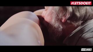 XXXShades - Young Latvian Waitress Fucked in the Pussy by Horny old Man - LETSDOEIT 9