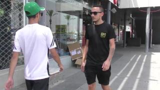 Israeli Gay Couple having Sex at the Beach in Tel Aviv 1