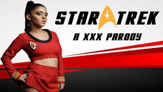 Busty Latina Aysha X as Uhura wants your Cum on her Face in STAR TREK a XXX 1