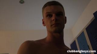 Locker Room Blowjob and Ass Licking - by ClubBangBoys 4