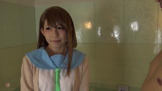 Hentai Cosplay -japanese Pornstar Marie Konishi in School Uniform Costume gives a Hot Blowjob! 5