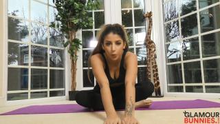 Nude Yoga Session with Alexa Campbell 3