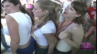 College Girls Show Tits and Pussy at Spring Break Party 2