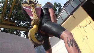 Extreme Dildo Fuck Rubber Guy Put Plug in the Butt 12