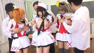 Lovelive！Cosplay Sexual Orgy JAV 4