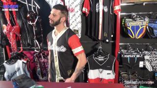 Thereesome Scene in a Gay Fetish Store - the Making of Boner, behind the Scenes Video 3